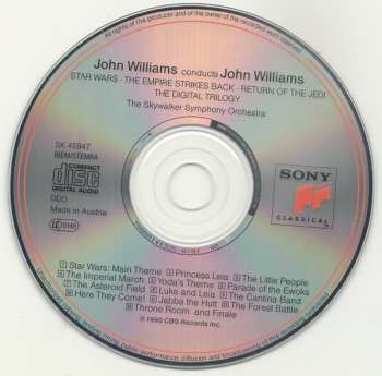 CD John Williams: John Williams Conducts John Williams - The Star Wars Trilogy 427390