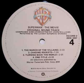 2LP John Williams: Superman The Movie (Original Sound Track) 642830