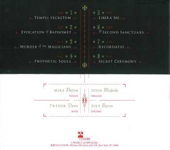 CD John Zorn: Templars - In Sacred Blood 601612