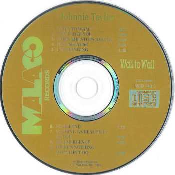 CD Johnnie Taylor: Wall To Wall 610711