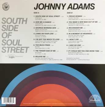 LP Johnny Adams: South Side Of Soul Street (The SSS Sessions) CLR | LTD 564459