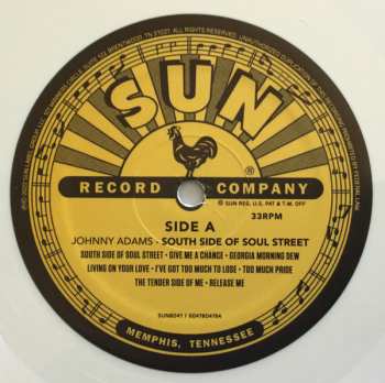 LP Johnny Adams: South Side Of Soul Street (The SSS Sessions) CLR | LTD 564459