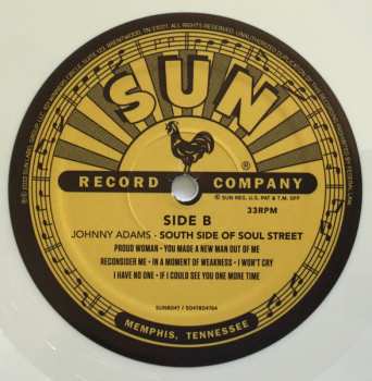 LP Johnny Adams: South Side Of Soul Street (The SSS Sessions) CLR | LTD 564459