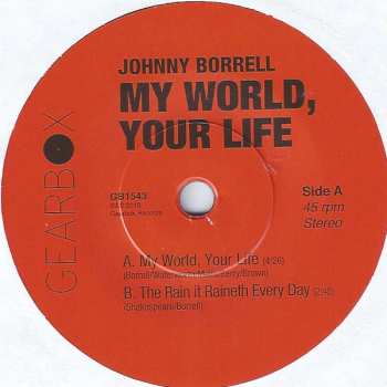 SP Johnny Borrell: My World, Your Life LTD 569952