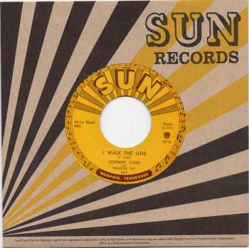 SP Johnny Cash & The Tennessee Two: Get Rhythm / I Walk The Line 616559