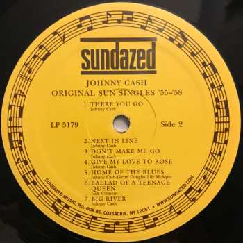 2LP Johnny Cash: Original Sun Singles '55-'58 627446