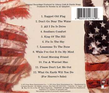 CD Johnny Cash: Ragged Old Flag 610303