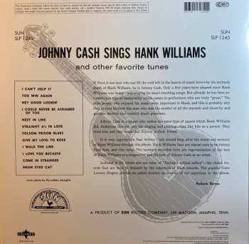 LP Johnny Cash: Johnny Cash Sings Hank Williams LTD | CLR 142791