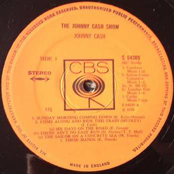 LP Johnny Cash: The Johnny Cash Show 626192