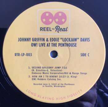 2LP Johnny Griffin: Ow! Live At The Penthouse LTD | NUM 142831