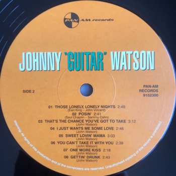 LP Johnny Guitar Watson: Johnny "Guitar" Watson 554592