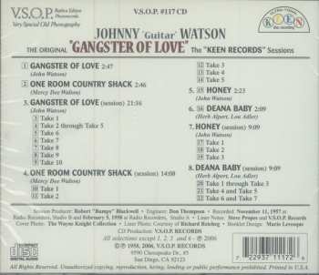 CD Johnny Guitar Watson: The Original Gangster Of Love, The "Keen Records" Sessions. 589566