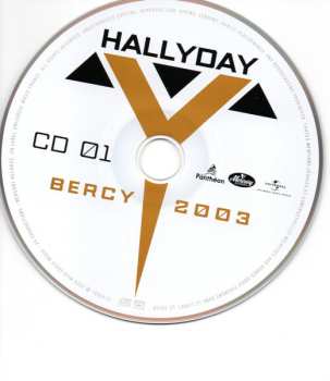 2CD/DVD Johnny Hallyday: Bercy 2003 638535