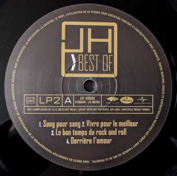 2LP Johnny Hallyday: Best Of LTD 192390