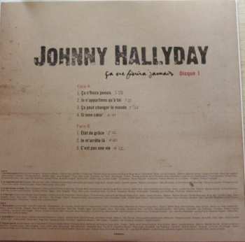 2LP Johnny Hallyday: Ça Ne Finira Jamais LTD | CLR 6225