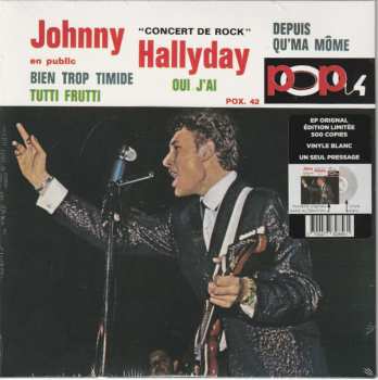 SP Johnny Hallyday: Concert De Rock En Public LTD | CLR 429849