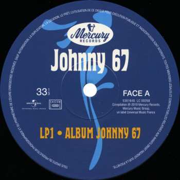 2LP/3CD/DVD/Box Set Johnny Hallyday: Johnny 67 LTD | NUM 651014