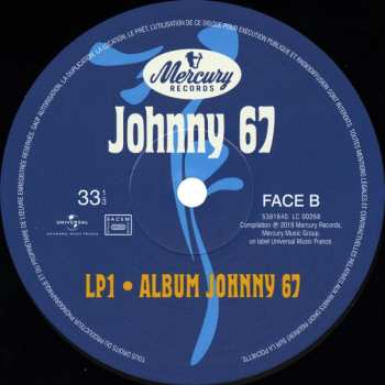 2LP/3CD/DVD/Box Set Johnny Hallyday: Johnny 67 LTD | NUM 651014