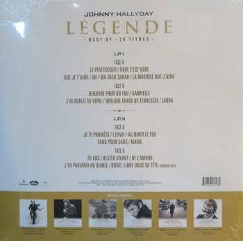 2LP Johnny Hallyday: Légende 583170