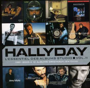 13CD/Box Set Johnny Hallyday: L'essentiel Des Albums Studio Vol. II (1981 - 2005) 465428