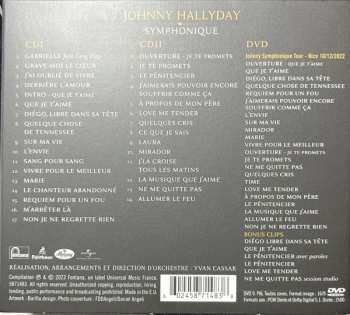 2CD/DVD Johnny Hallyday: Symphonique 568123