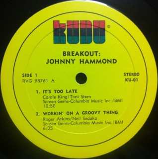 LP Johnny Hammond: Breakout 564413