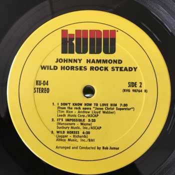 LP Johnny Hammond: Wild Horses Rock Steady 592548