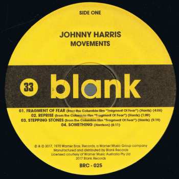 LP Johnny Harris: Movements LTD 571022