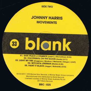 LP Johnny Harris: Movements LTD 571022