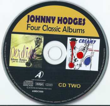 2CD Johnny Hodges: Four Classic Albums  559985