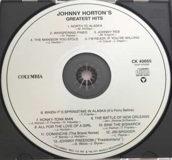 CD Johnny Horton: Johnny Horton's Greatest Hits 549654