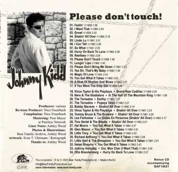 CD/EP Johnny Kidd & The Pirates: Please Don’t Touch! LTD 124096