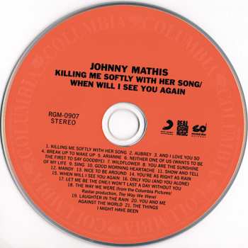 CD Johnny Mathis: Killing Me Softly With Her Song / When Will I See You Again 191953