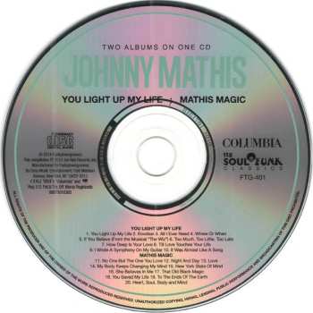 CD Johnny Mathis: You Light Up My Life / Mathis Magic 643532