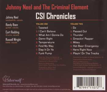 2CD/DVD Johnny Neel And The Criminal Element: CSI Chronicles 251329