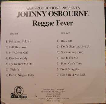 LP Johnny Osbourne: Reggae Fever 574711