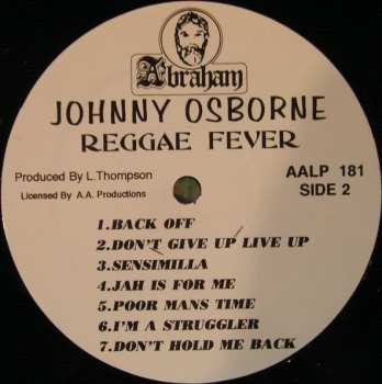 LP Johnny Osbourne: Reggae Fever 574711