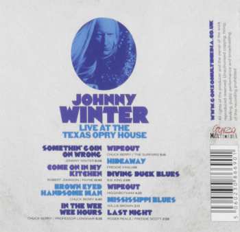 CD Johnny Winter: Live At The Texas Opry House 258186