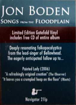 LP/CD Jon Boden: Songs From The Floodplain LTD 456123