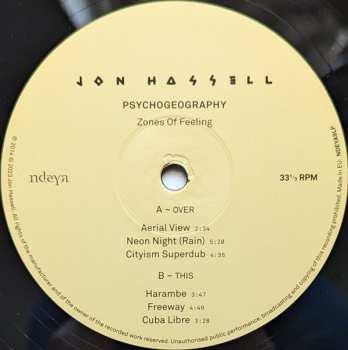 2LP Jon Hassell: Psychogeography 427681