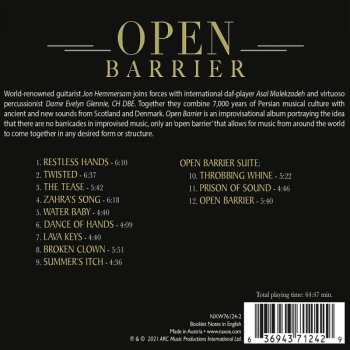 CD Jon Hemmersam: Open Barrier 565870