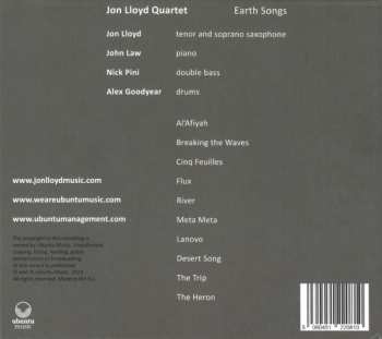 CD The Jon Lloyd Quartet: Earth Songs 556444