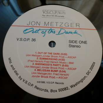 LP Jon Metzger: Out Of The Dark 591211