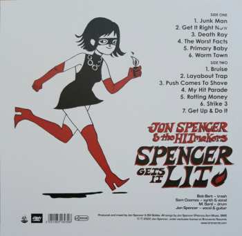 LP Jon Spencer & The Hitmakers: Spencer Gets It Lit 461083