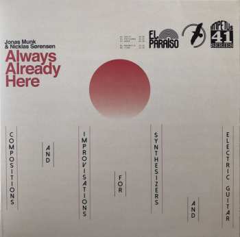 LP Jonas Munk: Always Already Here LTD 73598