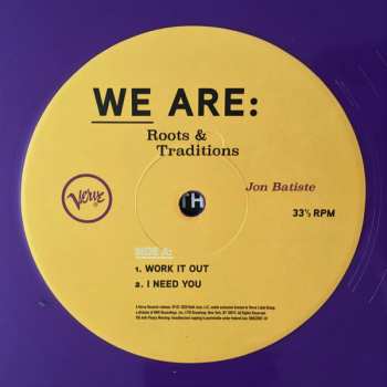 LP Jonathan Batiste: We Are: Roots & Traditions LTD | CLR 39726