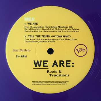 LP Jonathan Batiste: We Are: Roots & Traditions LTD | CLR 39726