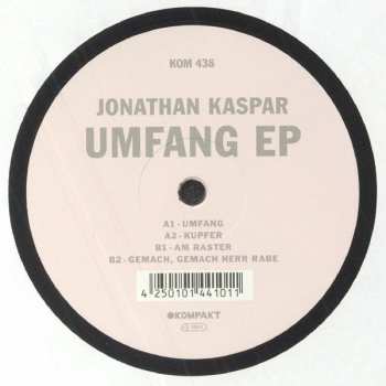 Album Jonathan Kaspar: Umfang