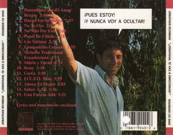 CD Jonathan Richman: ¡Jonathan, Te Vas A Emocionar! 563341