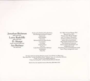 CD Jonathan Richman & The Modern Lovers: Back In Your Life 596394